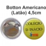 Botton latao americano 4.5 MM Redondo