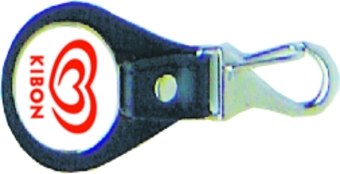 CÓD. 20 - CHAVEIRO MODELO REDONDO COURO SINTÉTICO