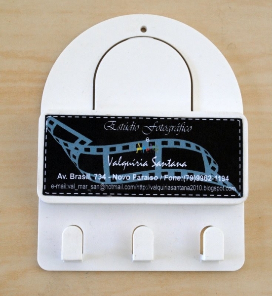 PORTA CHAVES PARA 03 CHAVES 