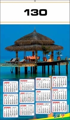 130- UMA FOLHINHA 26 X 44 CM 12 MESES