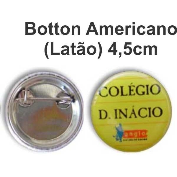 Botton latao americano 4.5 MM Redondo