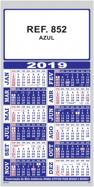 SERIE - 852 - AZUL - VERDE - VERMELHO 