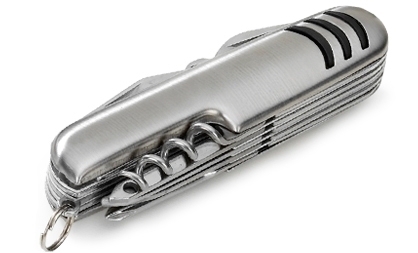 CANIVETE DE METAL 11 FUNÇÕES - CN0060