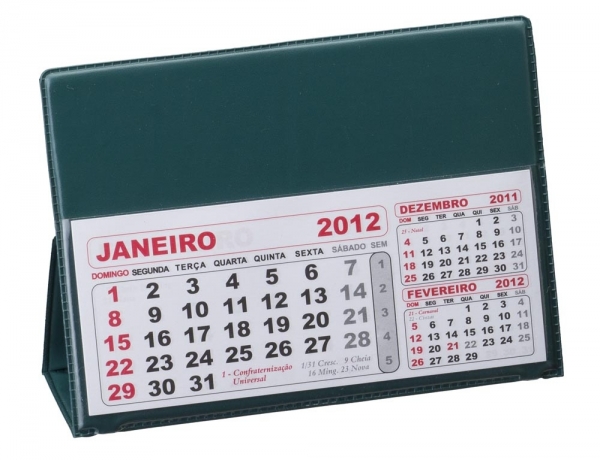 03 - CAL. DE MESA EM PVC GRANDE VERDE