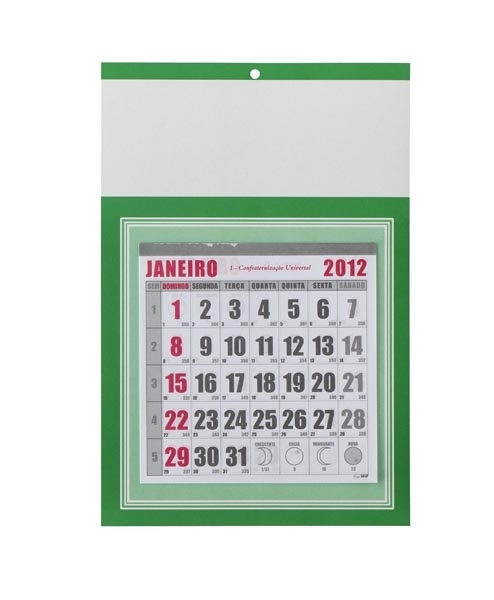 FOLHINHA COMERCIAL 19 x 28 cm - PEQUENA VERDE