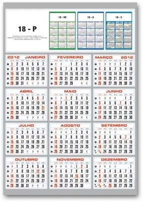 CALENDÁRIO ANUAL 18