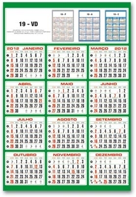 CALENDÁRIO ANUAL 19
