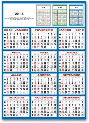 CALENDÁRIO ANUAL 20