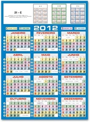 CALENDÁRIO ANUAL 21