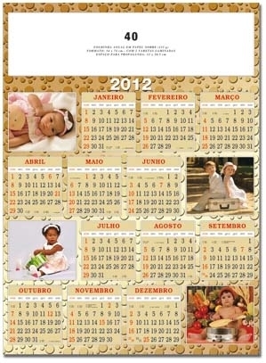 CALENDÁRIO ANUAL 40