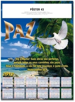 CALENDÁRIO PÔSTER 43