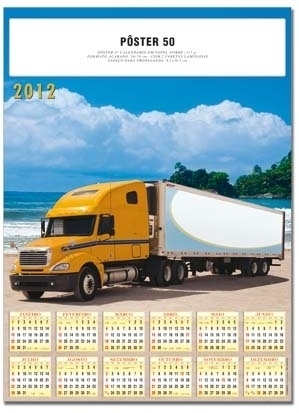 CALENDÁRIO PÔSTER 50